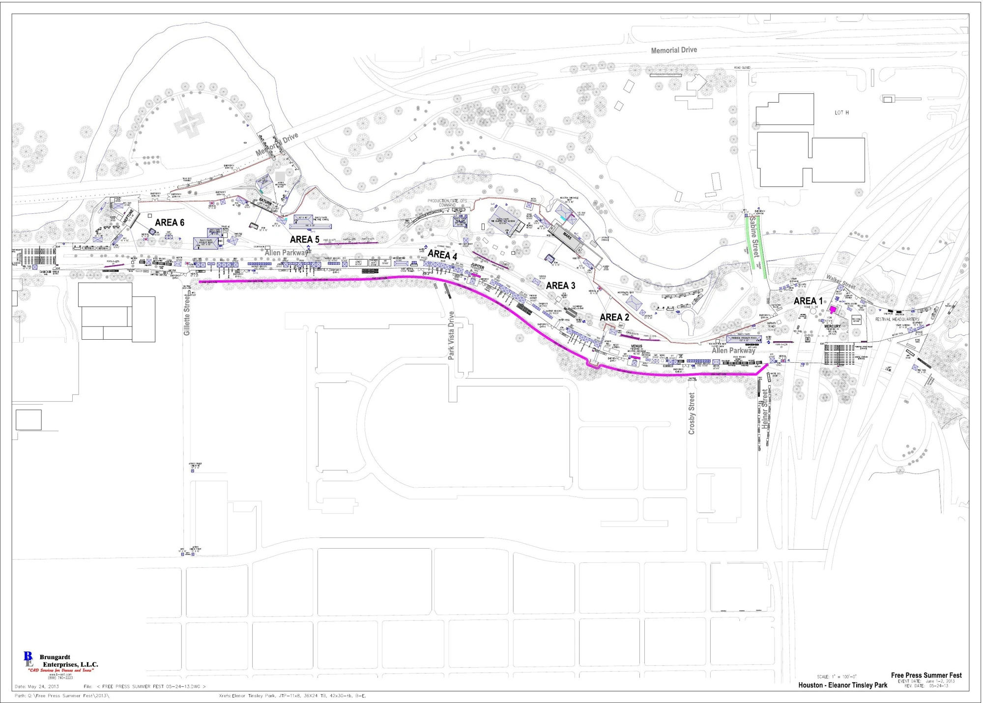 Free Press Summer Fest: the 2013 site plan