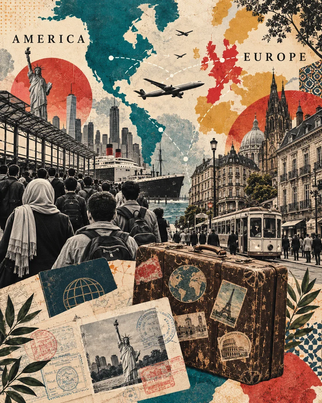 Published source image accompanying America and Europe Have Different Muslim Migration Histories. Neither Fits the Stereotype..