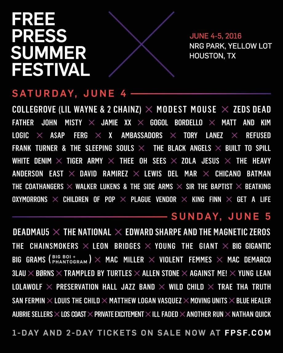 Free Press Summer Fest: the relocated 2016 edition