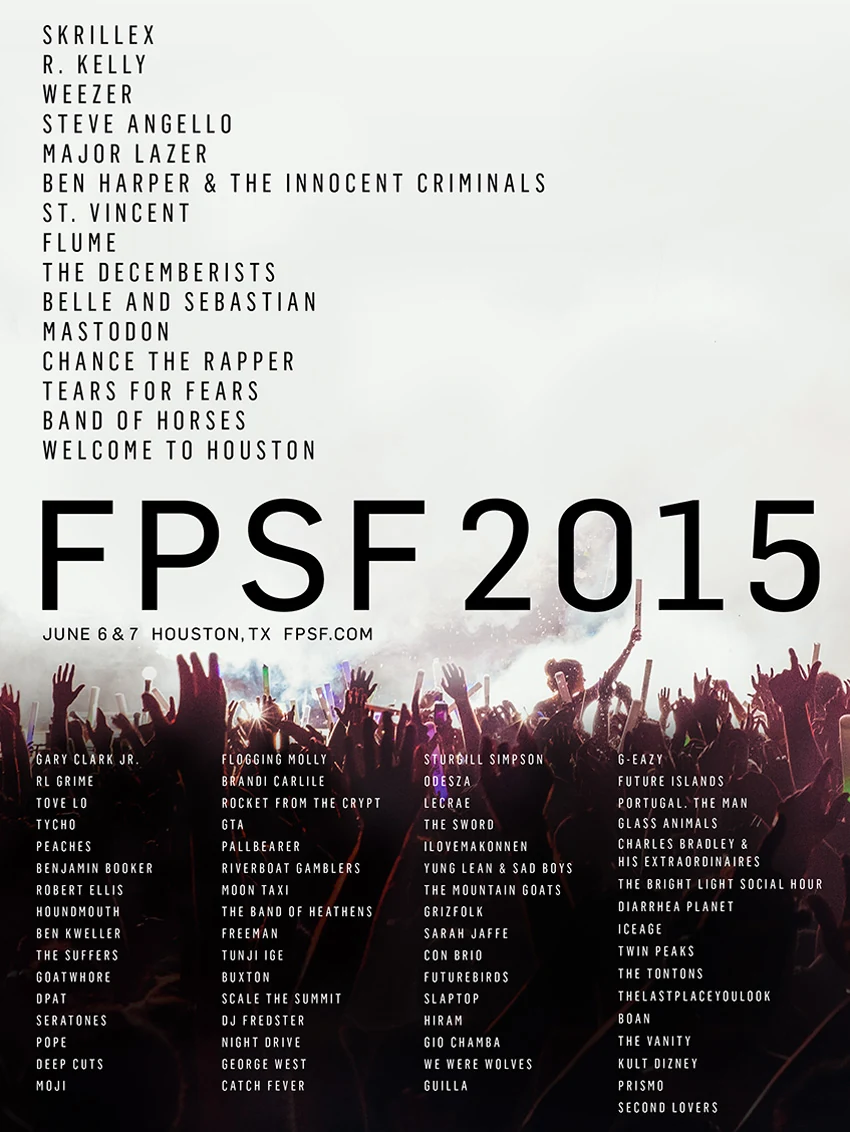 Free Press Summer Fest: the 2015 poster