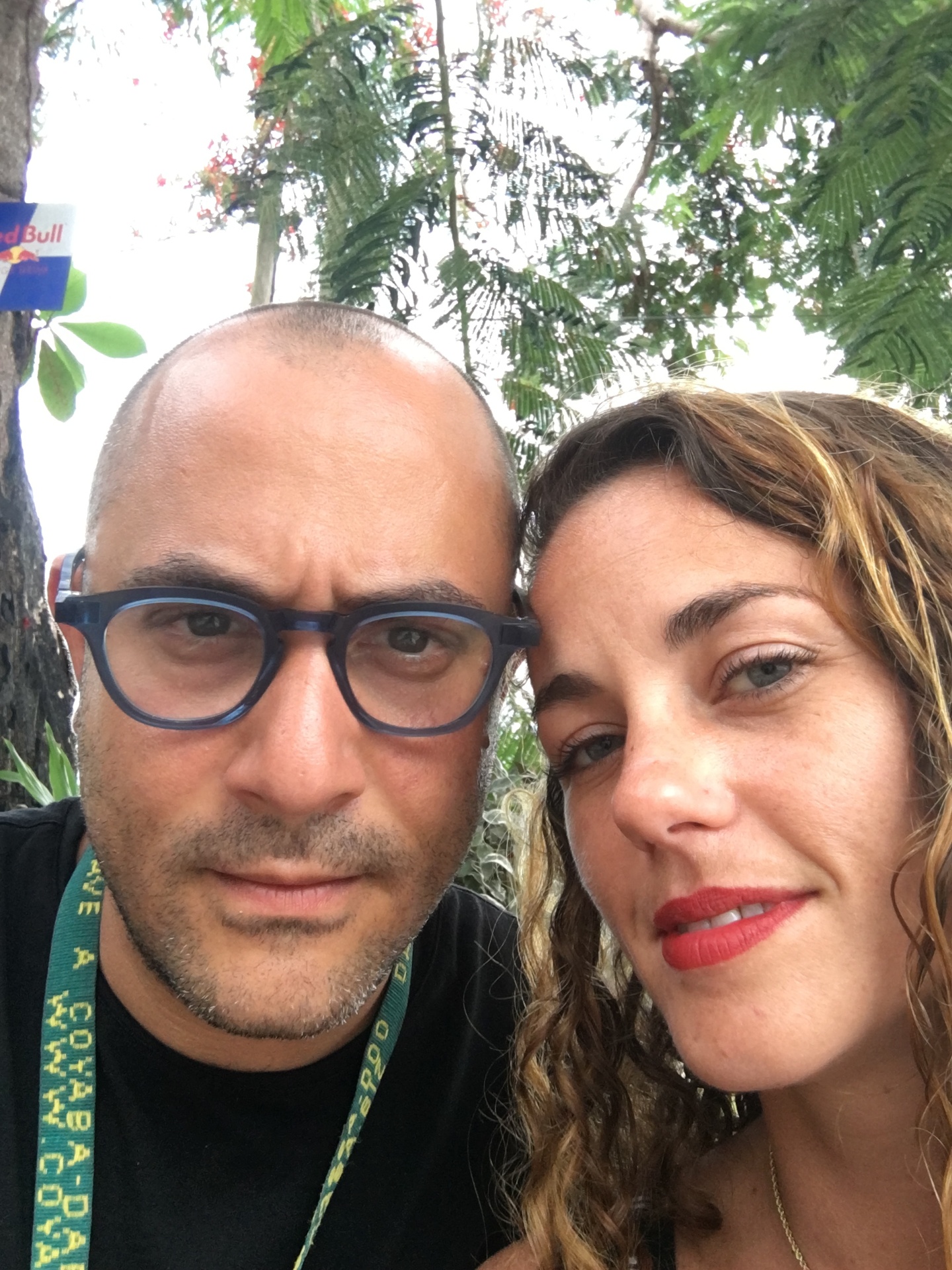 Omar Afra at a live music event — festival founder and cultural producer, Houston Texas