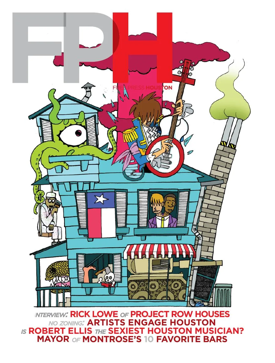 Free Press Houston cover, May 2009, Issue 102