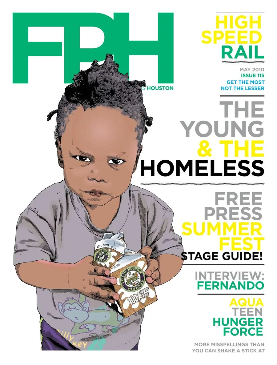 Free Press Houston cover, May 2010, Issue 115
