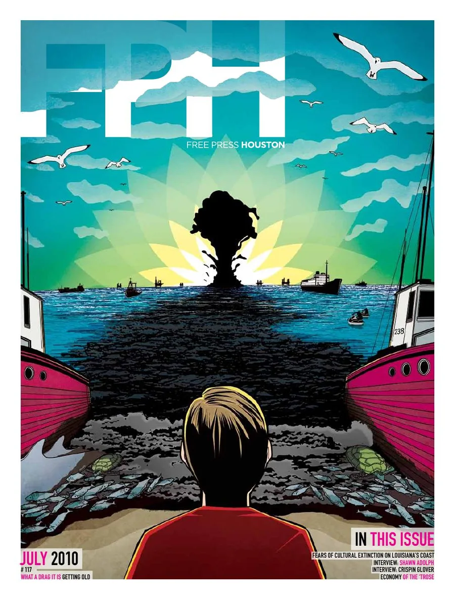 Free Press Houston cover, July 2010, Issue 117