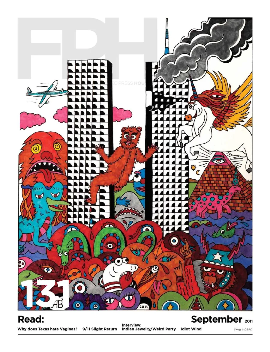 Free Press Houston cover, September 2011, Issue 131