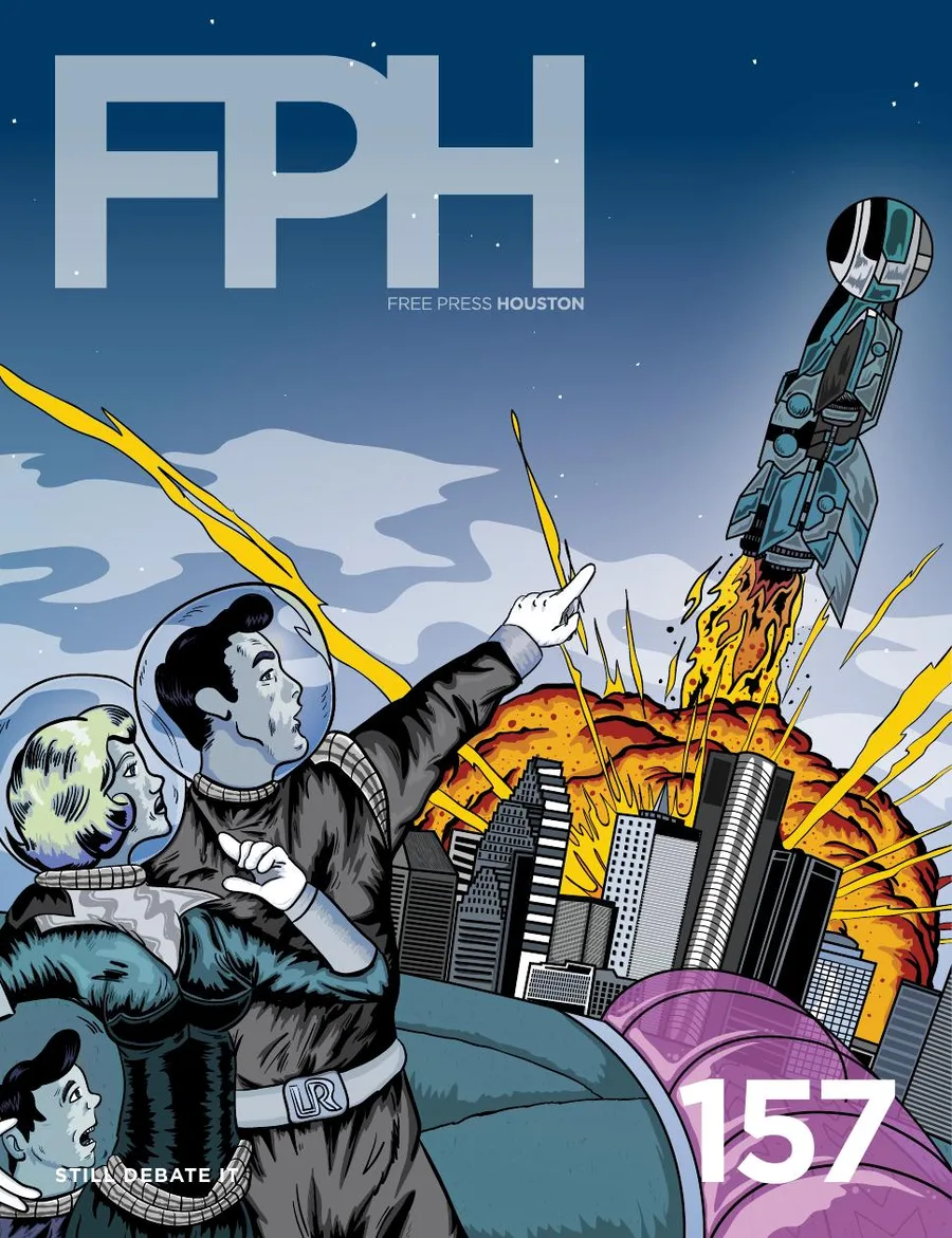 Free Press Houston cover, October 2013, Issue 157