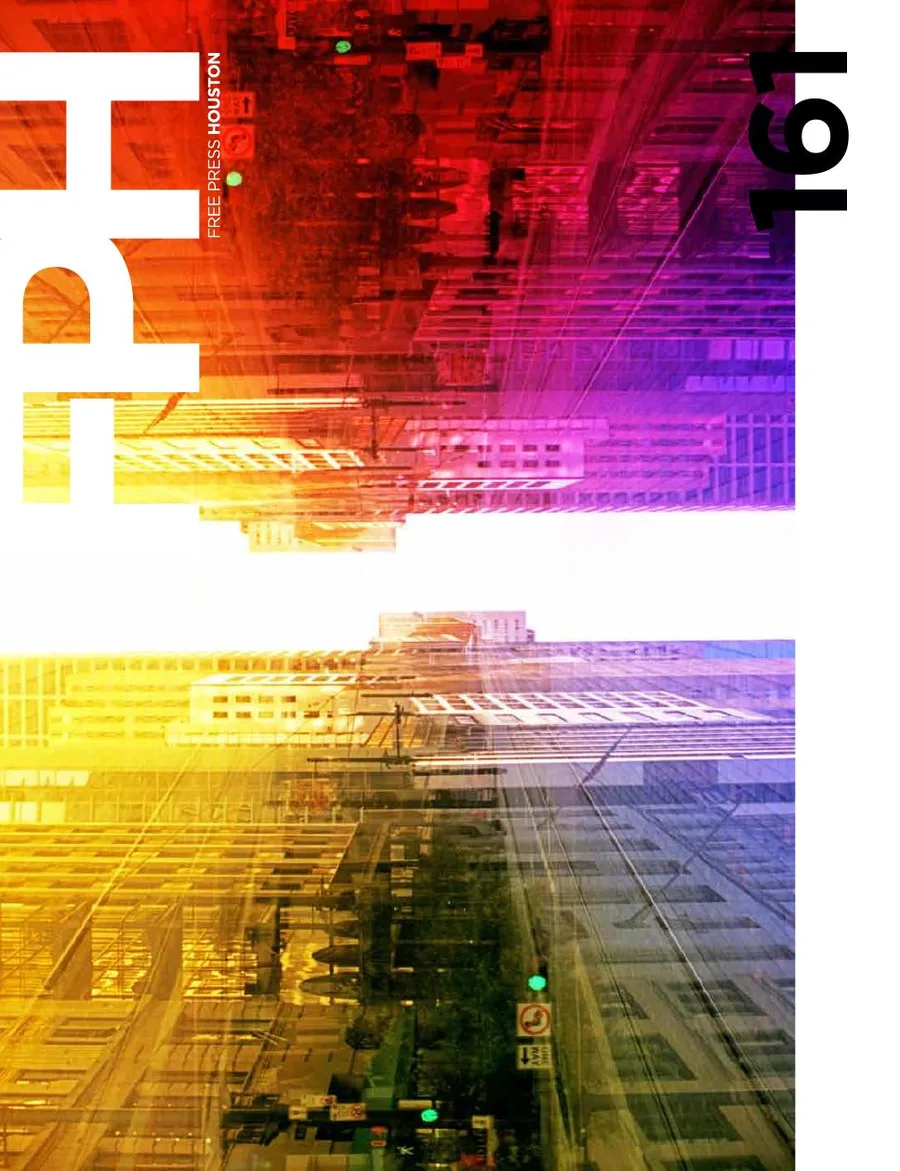 Free Press Houston cover, February 2014, Issue 161