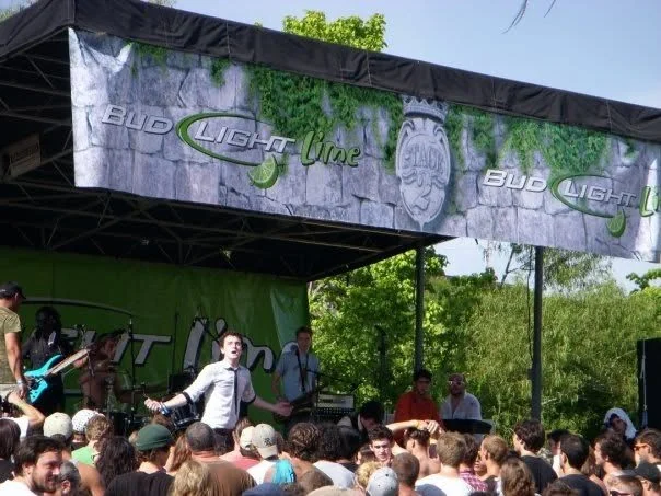 Art above the crowd