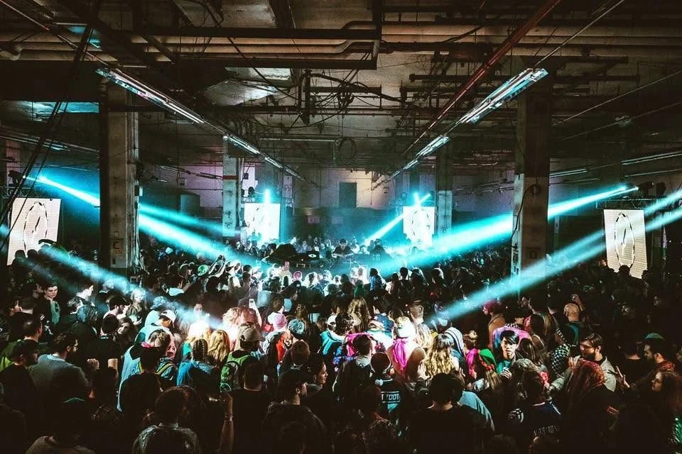 Light inside the warehouse